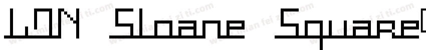 LDN Sloane Square字体转换